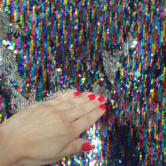 Rosa Multi Sequin Cartonnier Blazer - Picture 8 of 9